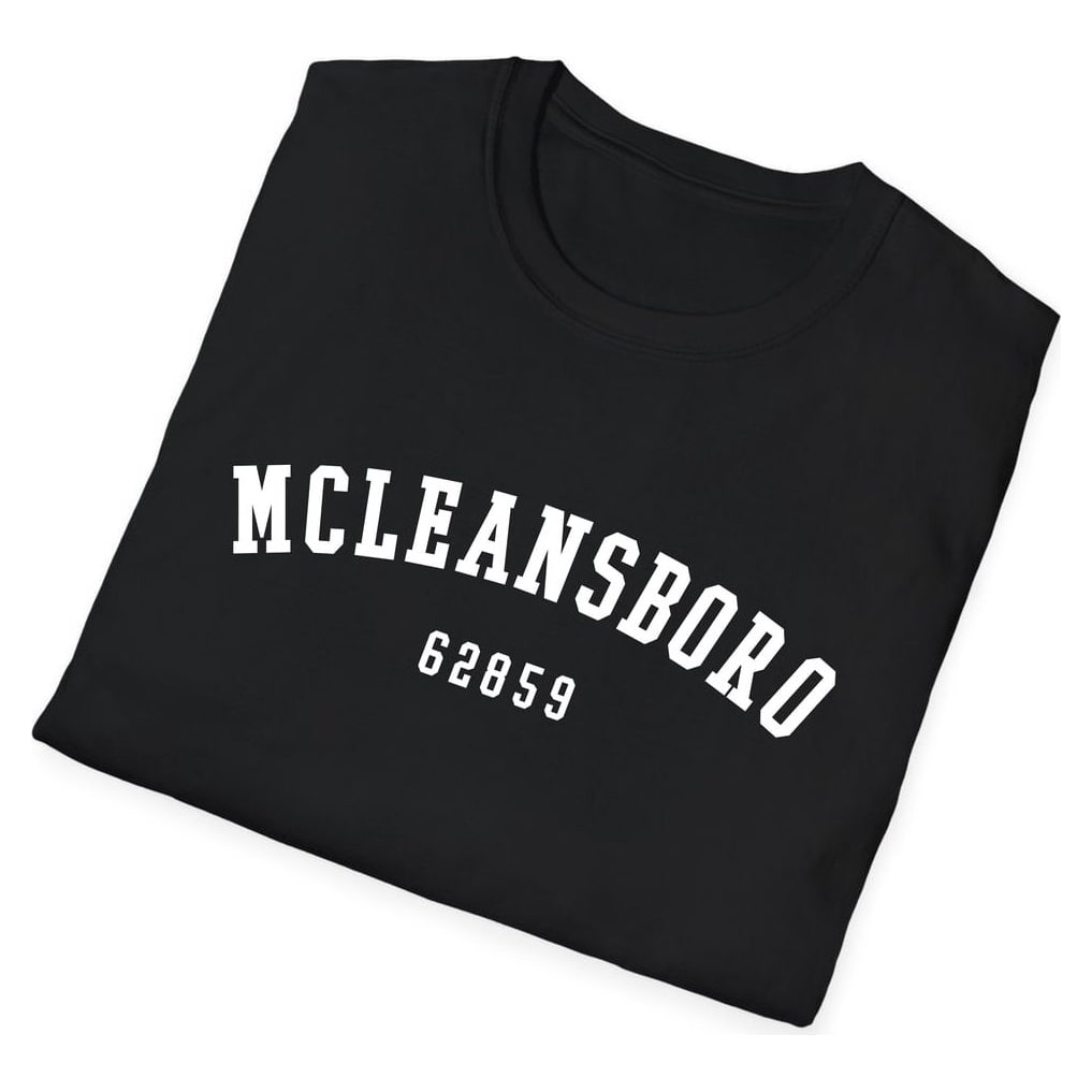McLeansboro 62859 ARCHED — Black — view 4