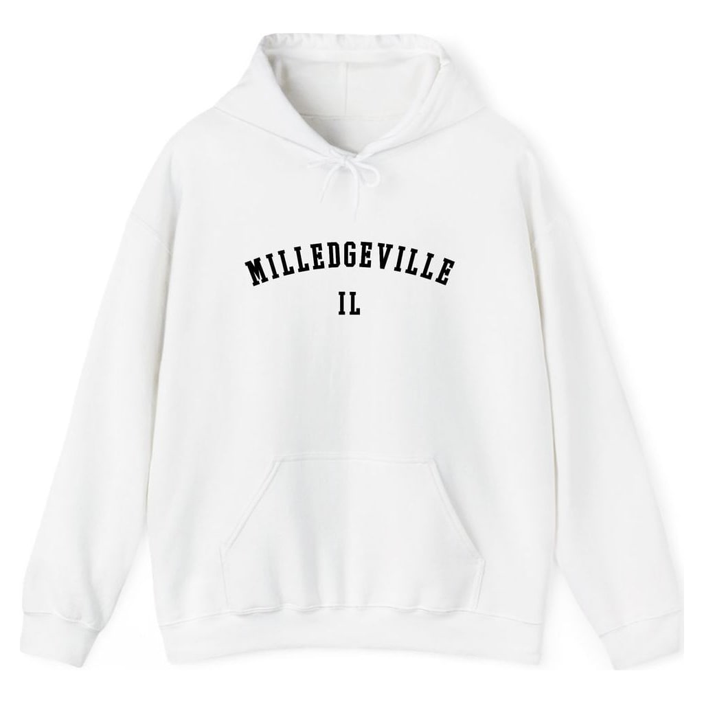 MILLEDGEVILLE ILLINOIS ARCHED — White