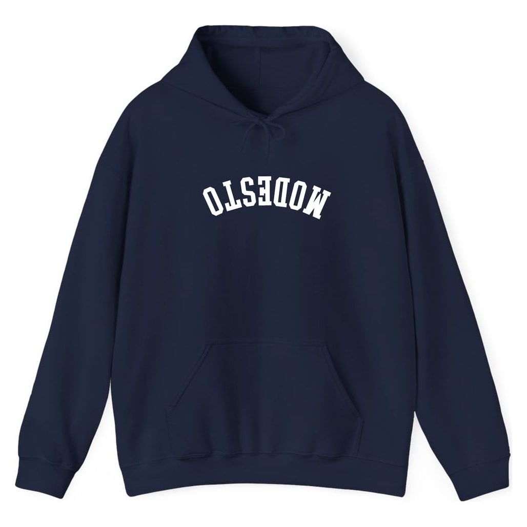 MODESTO ARCHED - UPSIDE DOWN — Navy