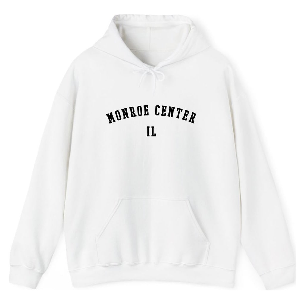 MONROE CENTER ILLINOIS ARCHED — White