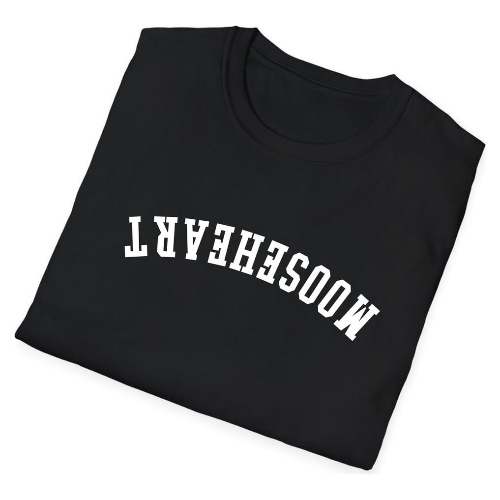 Mooseheart ARCHED - UPSIDE DOWN — Black — view 4