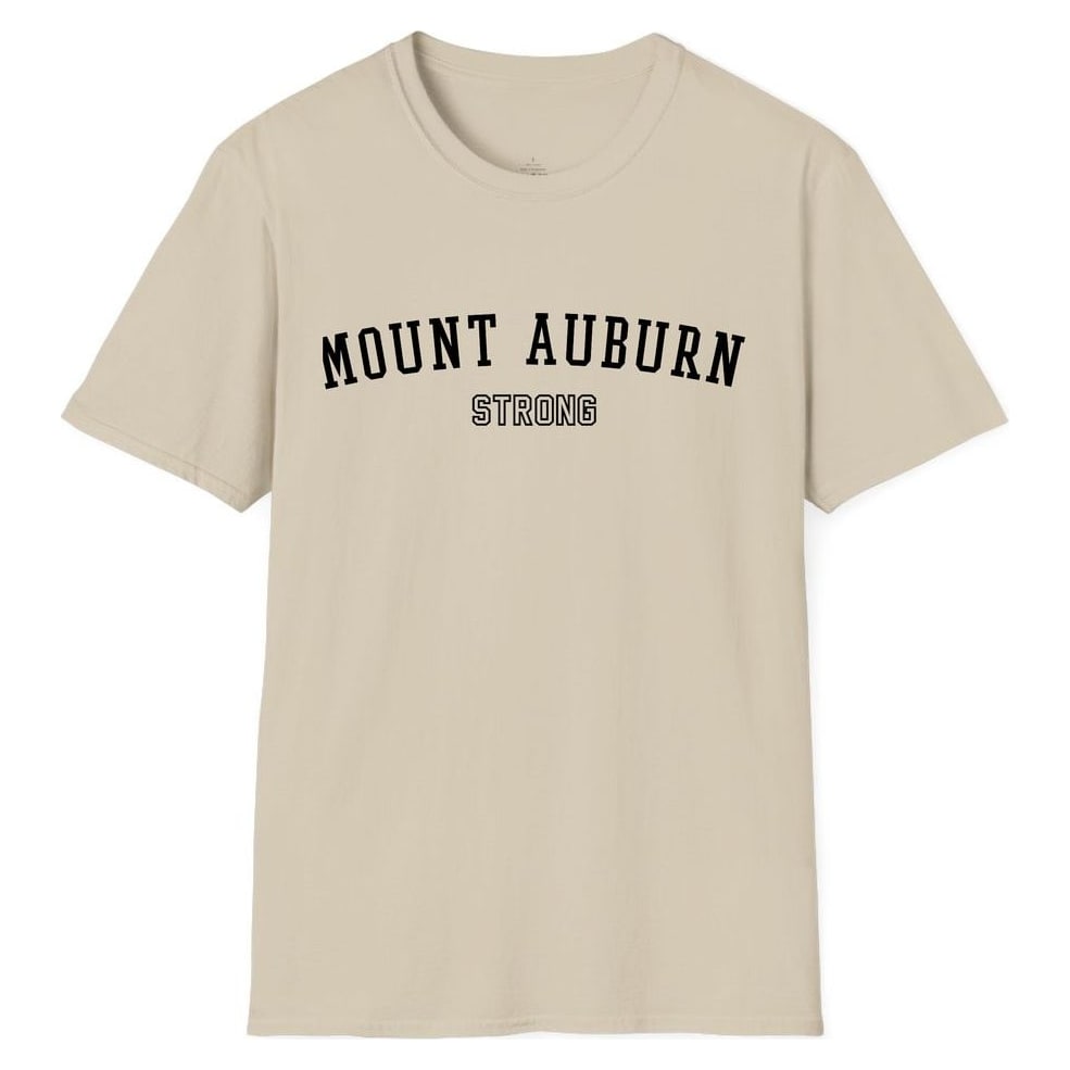 MOUNT AUBURN STRONG — Sand