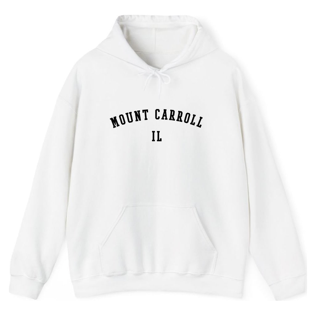 MOUNT CARROLL ILLINOIS ARCHED — White