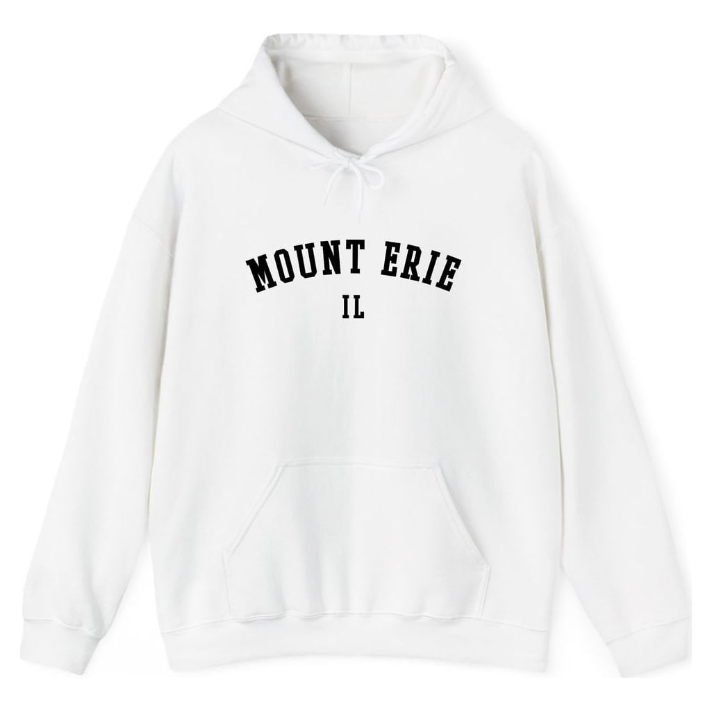 MOUNT ERIE ILLINOIS ARCHED — White
