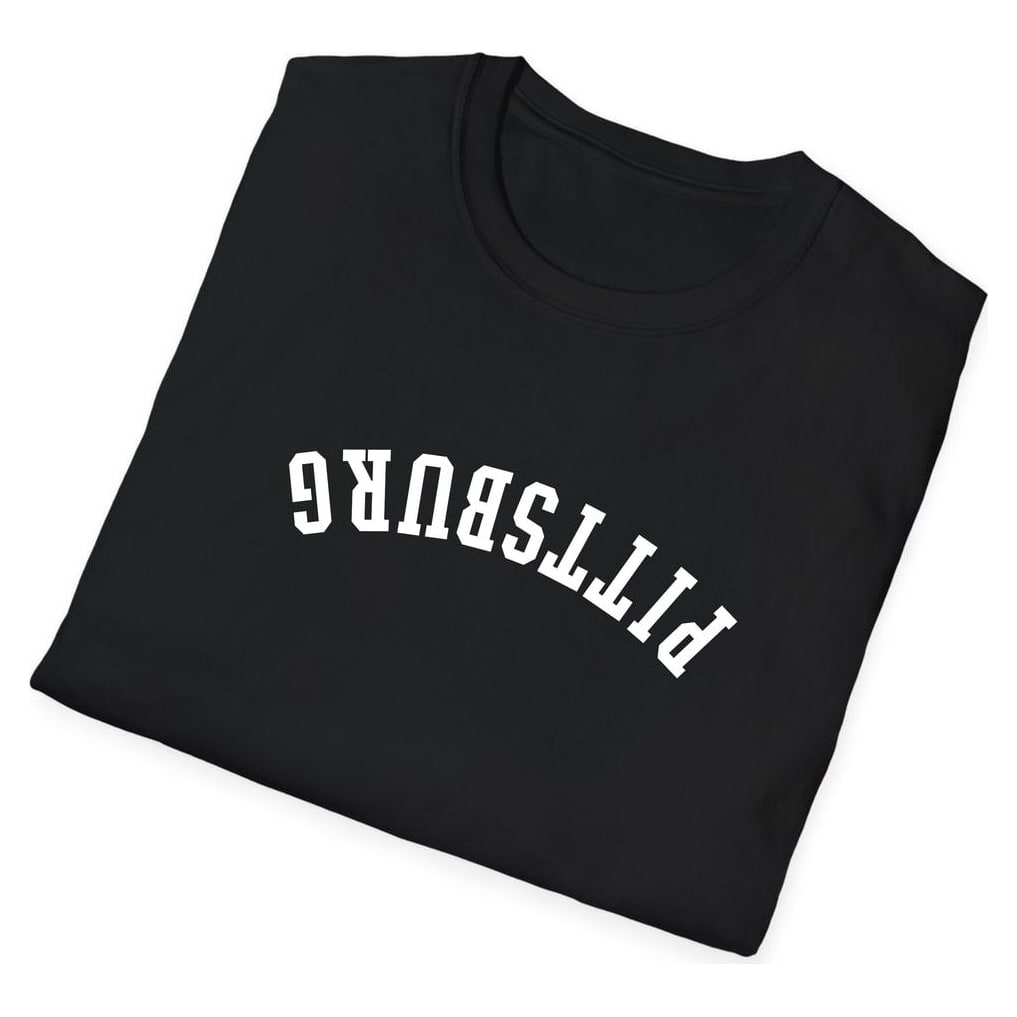 Pittsburg ARCHED - UPSIDE DOWN — Black — view 4