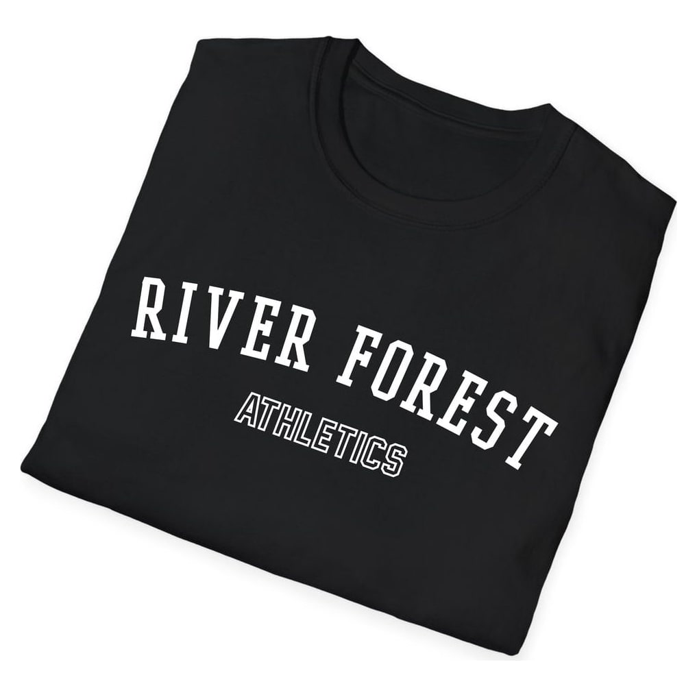 River Forest ATHLETICS — Black — view 4