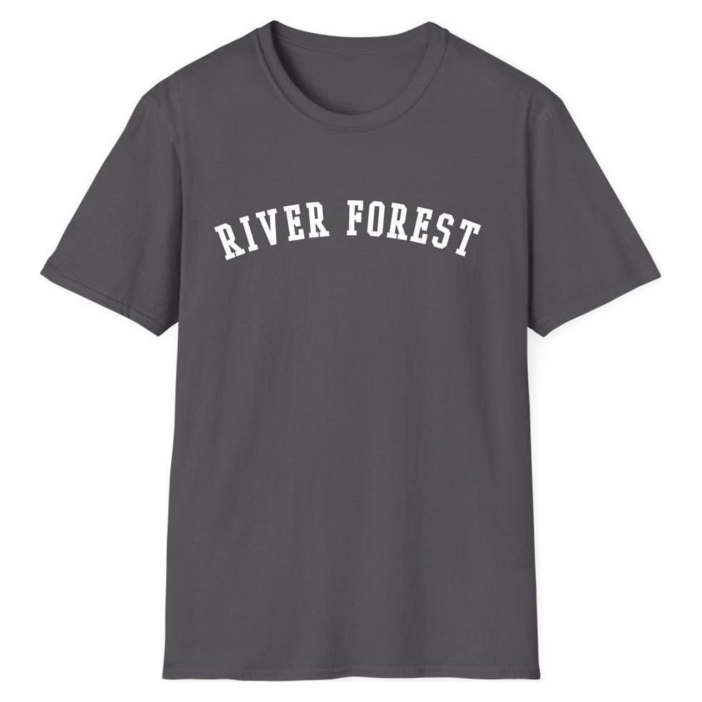 RIVER FOREST ARCHED — Charcoal