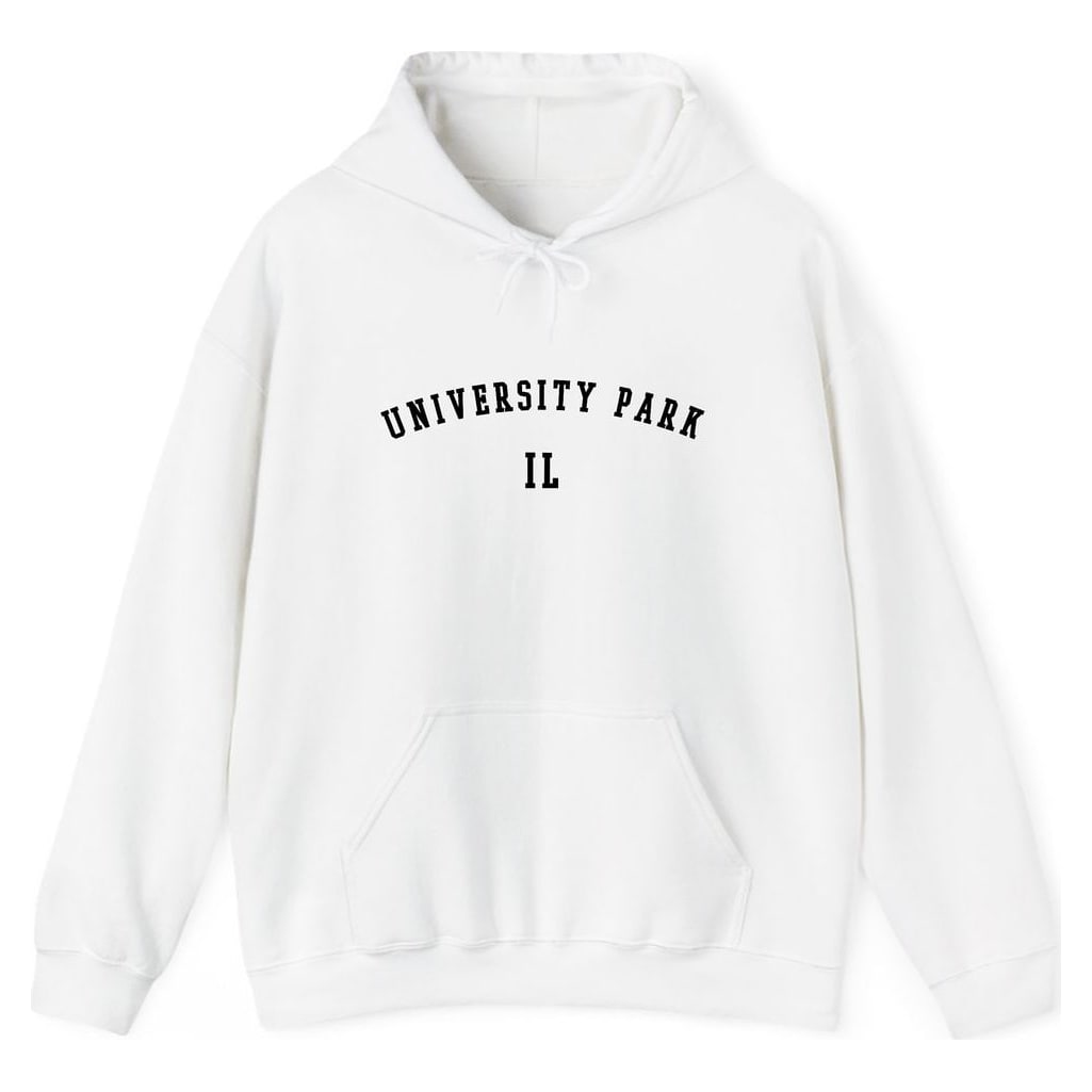 UNIVERSITY PARK ILLINOIS ARCHED — White