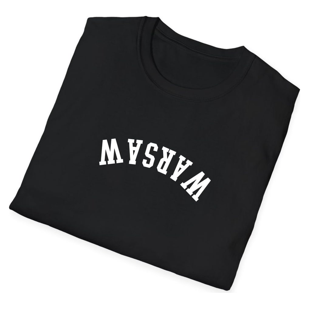Warsaw ARCHED - UPSIDE DOWN — Black — view 4