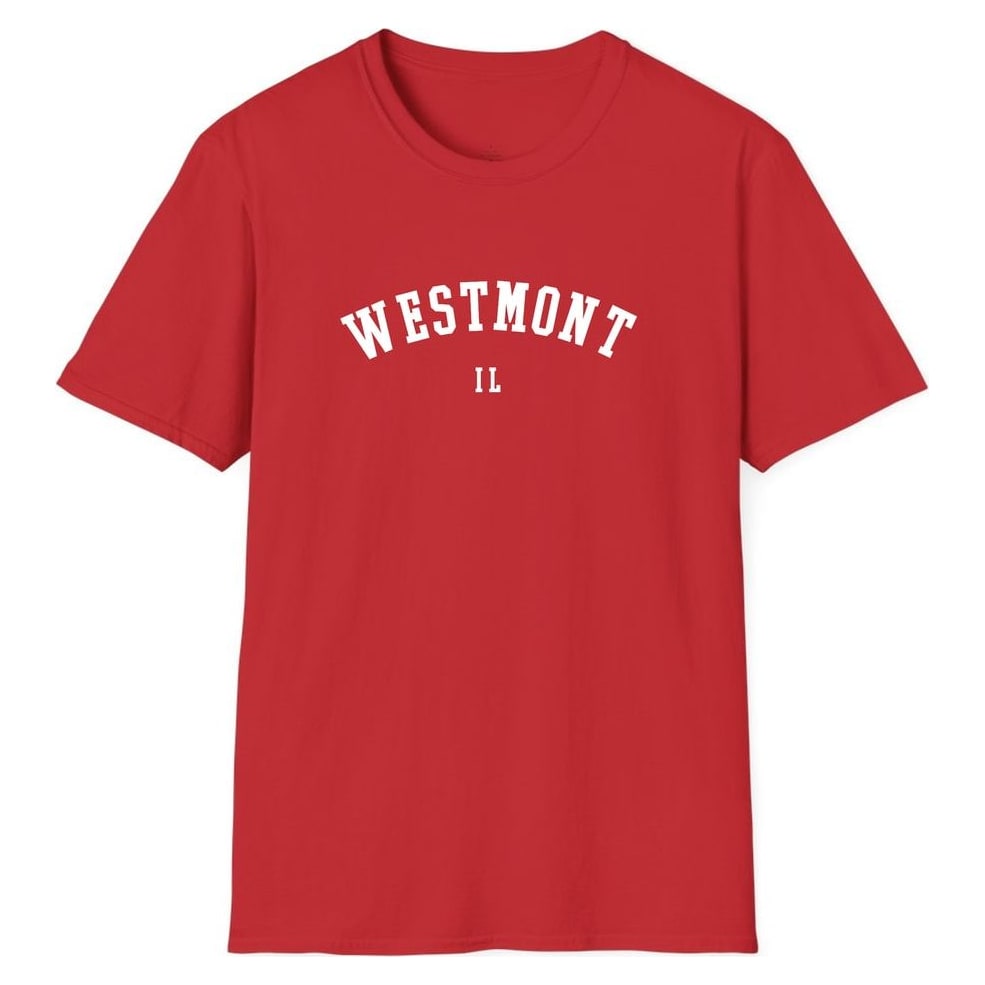 WESTMONT ILLINOIS ARCHED — Red