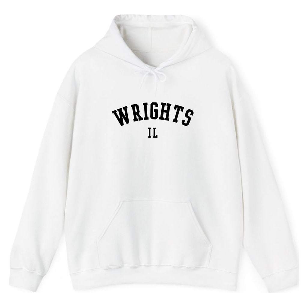 WRIGHTS ILLINOIS ARCHED — White
