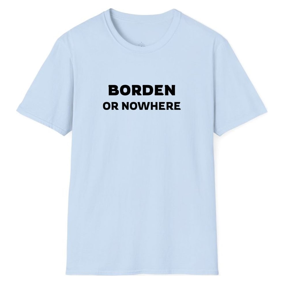 BORDEN OR NOWHERE — Light Blue