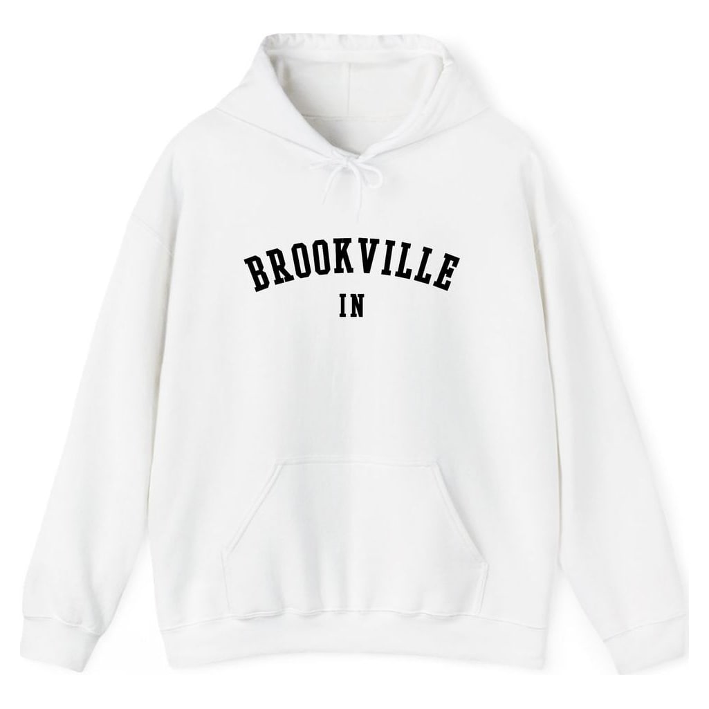 BROOKVILLE INDIANA ARCHED — White