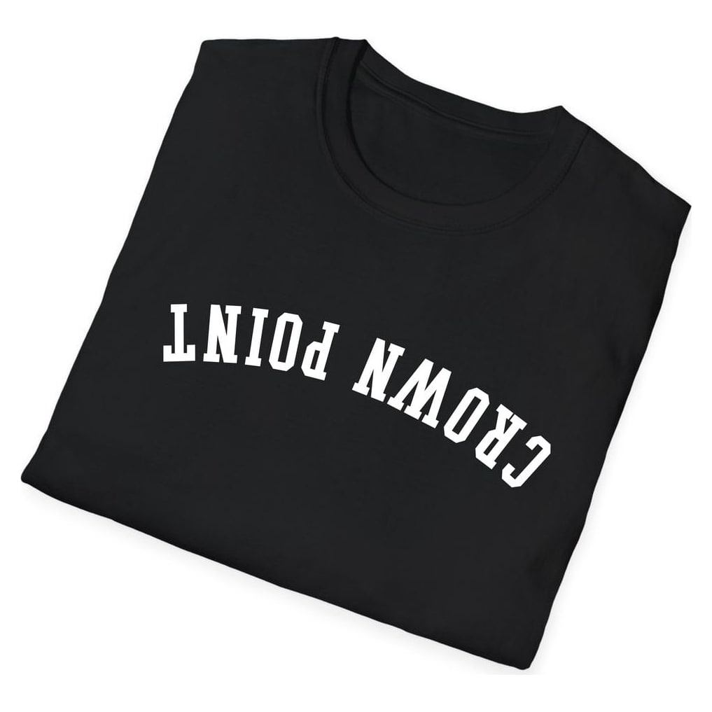Crown Point ARCHED - UPSIDE DOWN — Black — view 4