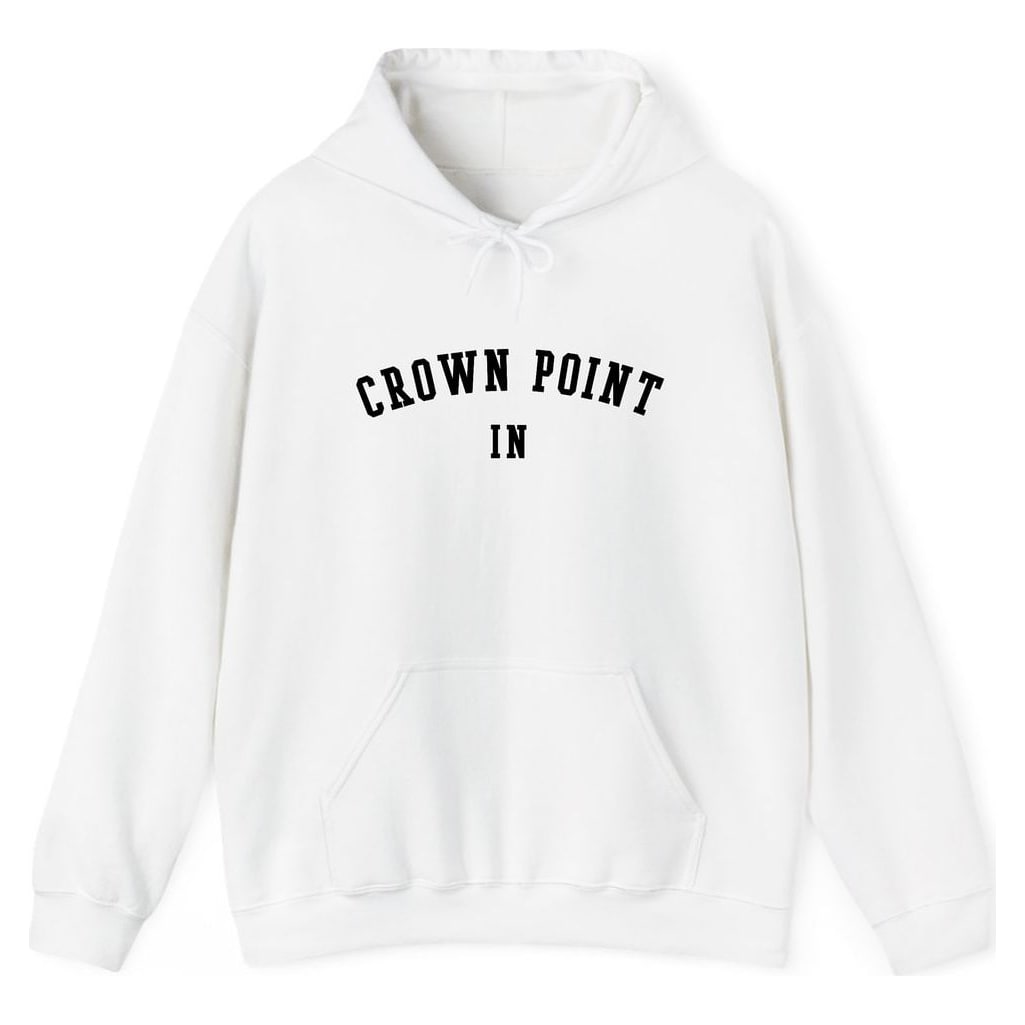 CROWN POINT INDIANA ARCHED — White
