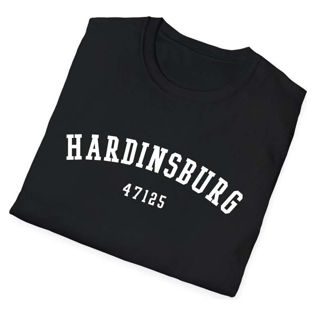 Hardinsburg 47125 ARCHED — Black — view 4