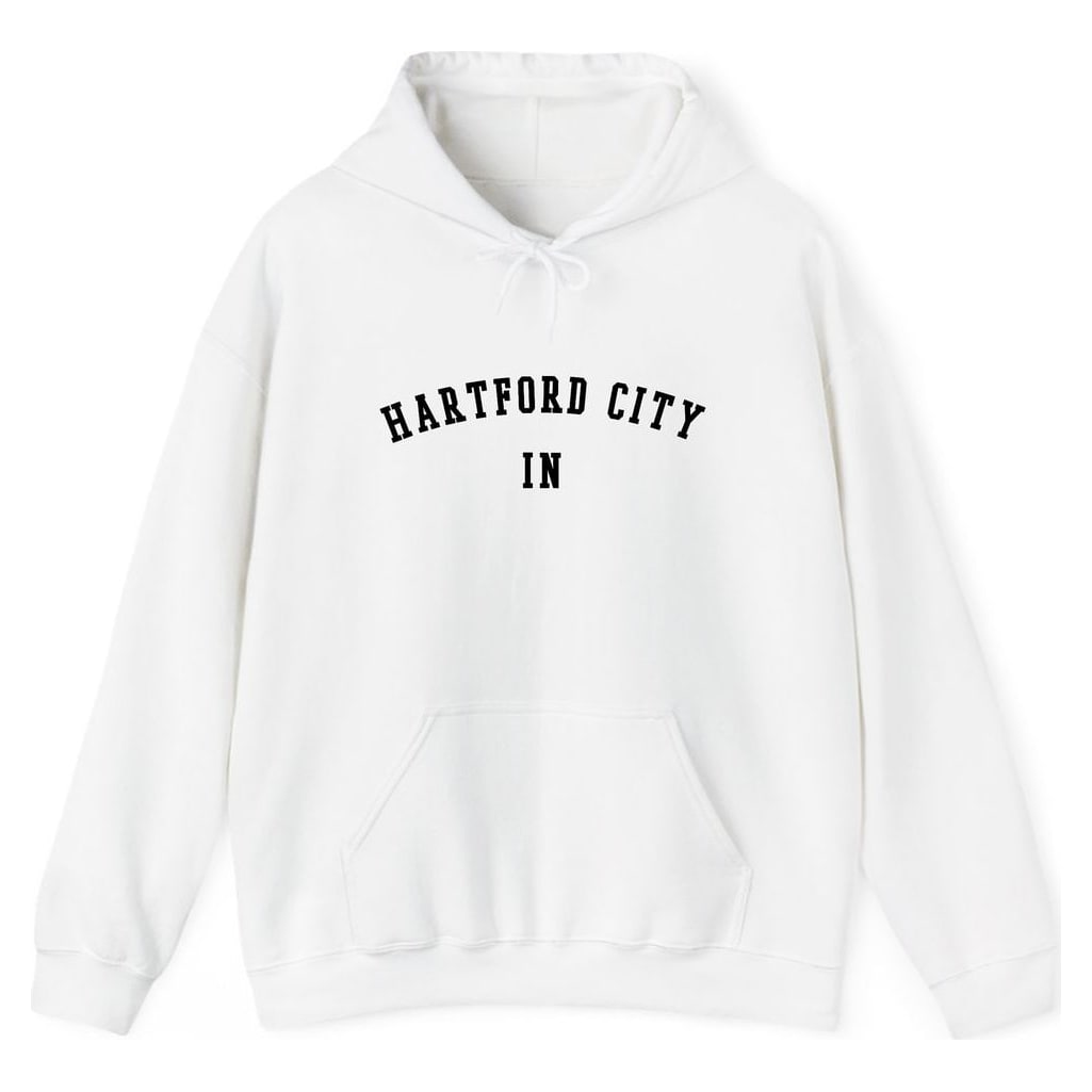HARTFORD CITY INDIANA ARCHED — White