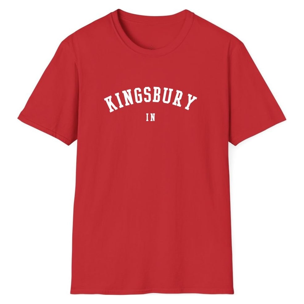 KINGSBURY INDIANA ARCHED — Red
