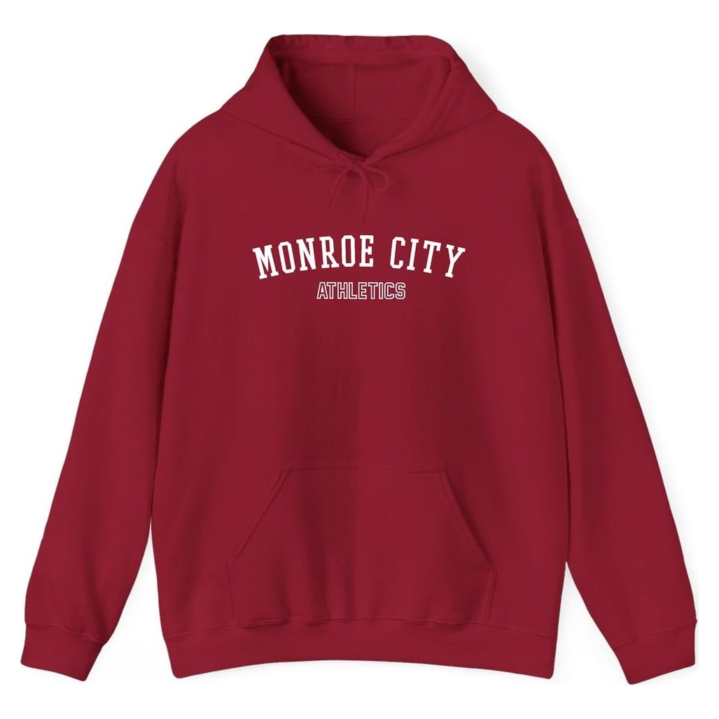 MONROE CITY ATHLETICS — Cardinal Red
