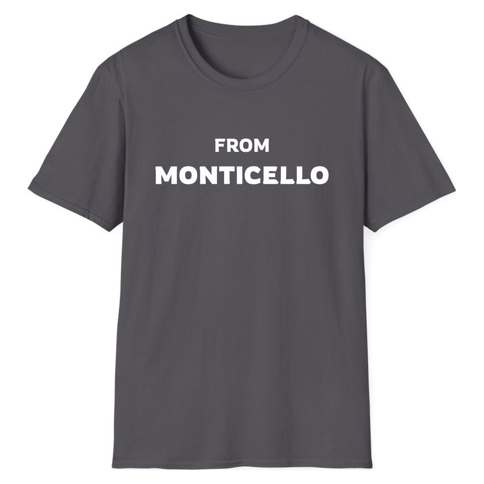 FROM MONTICELLO — Charcoal