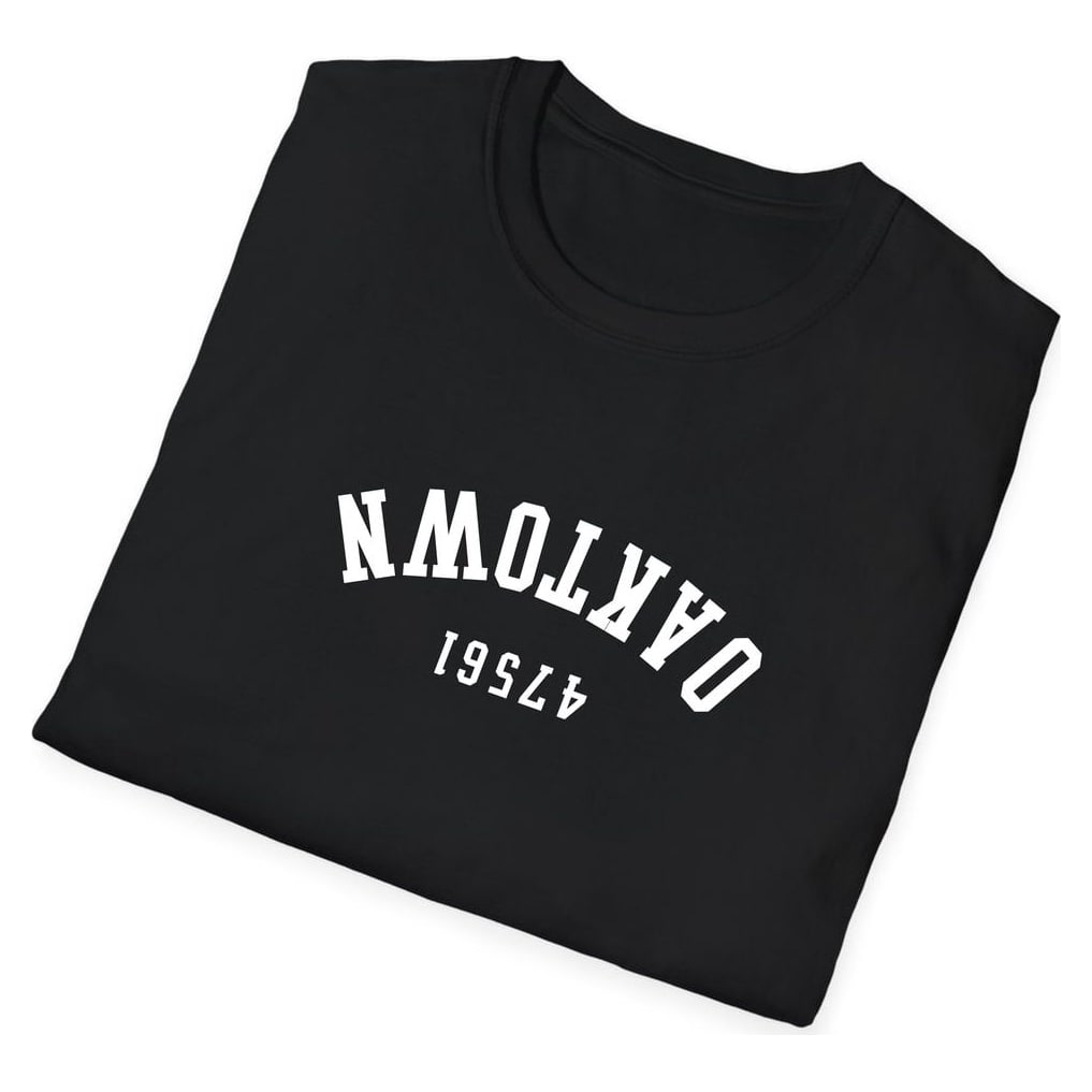 Oaktown 47561 ARCHED - UPSIDE DOWN — Black — view 4