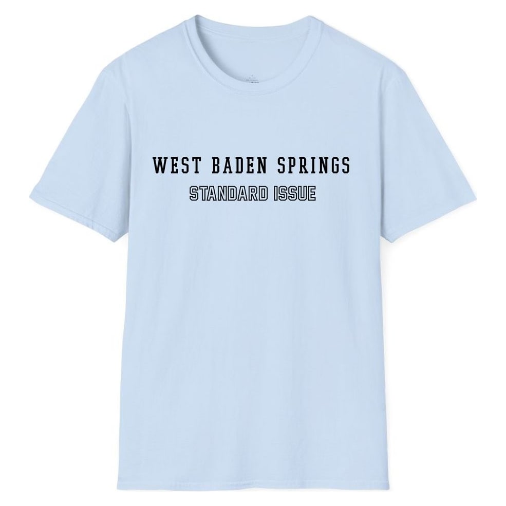 WEST BADEN SPRINGS STANDARD ISSUE — Light Blue