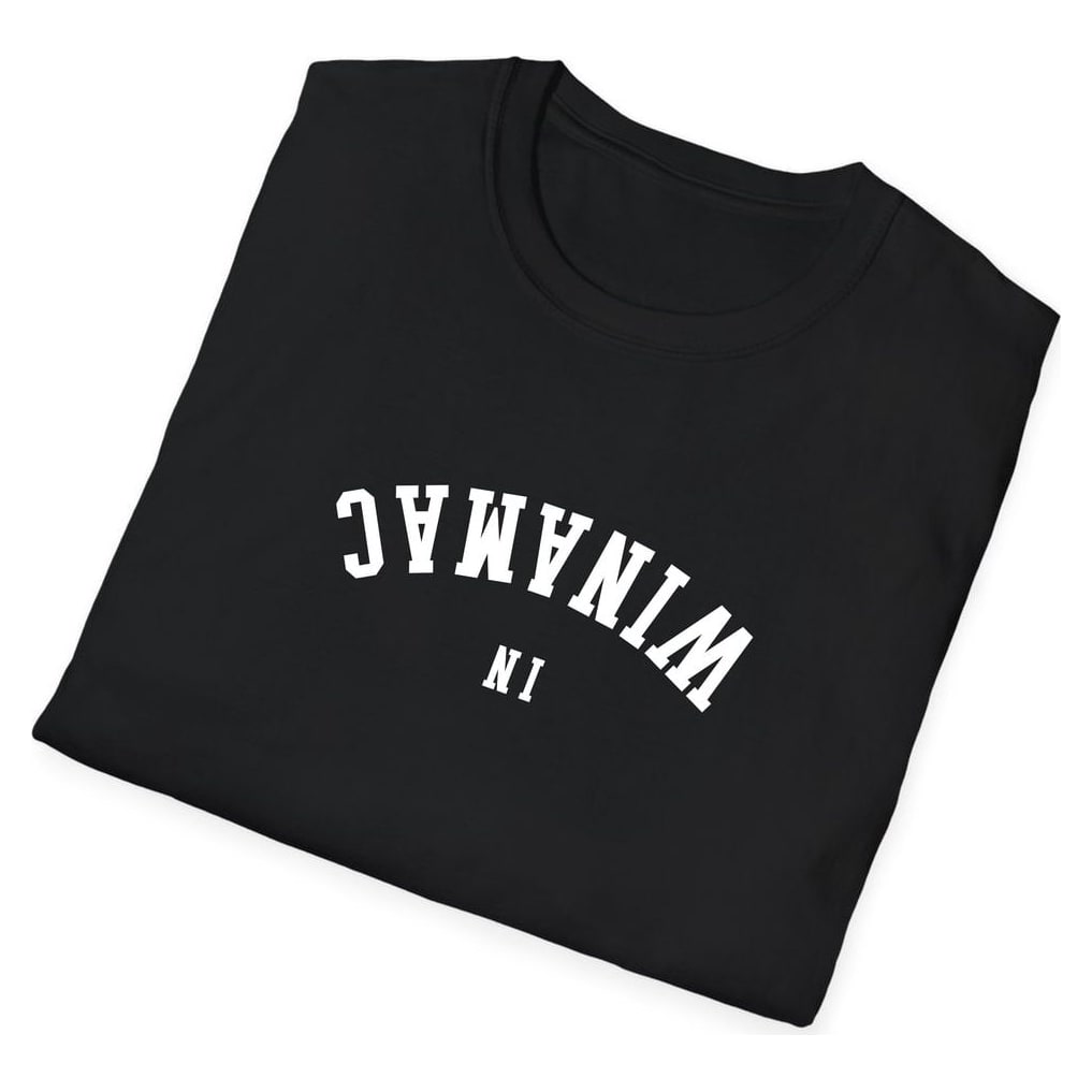 Winamac INDIANA ARCHED - UPSIDE DOWN — Black — view 4