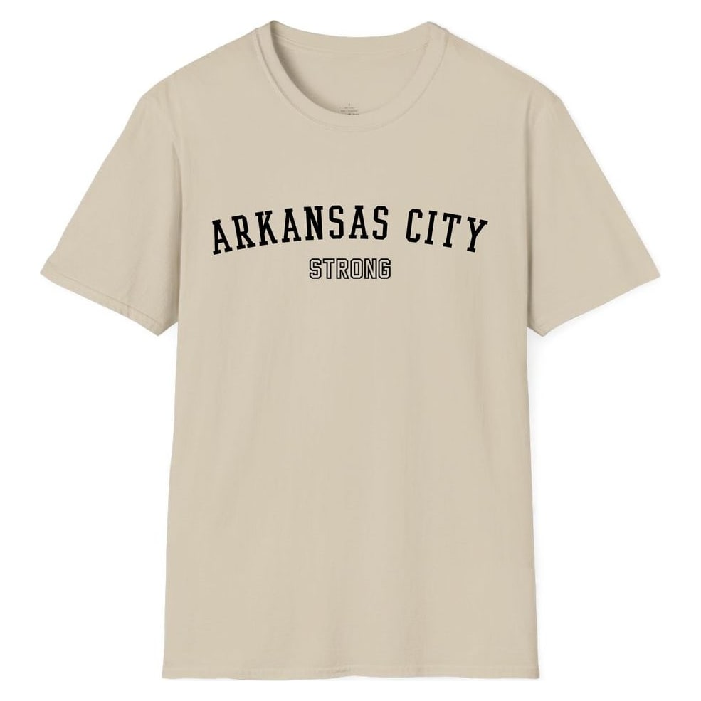 ARKANSAS CITY STRONG — Sand
