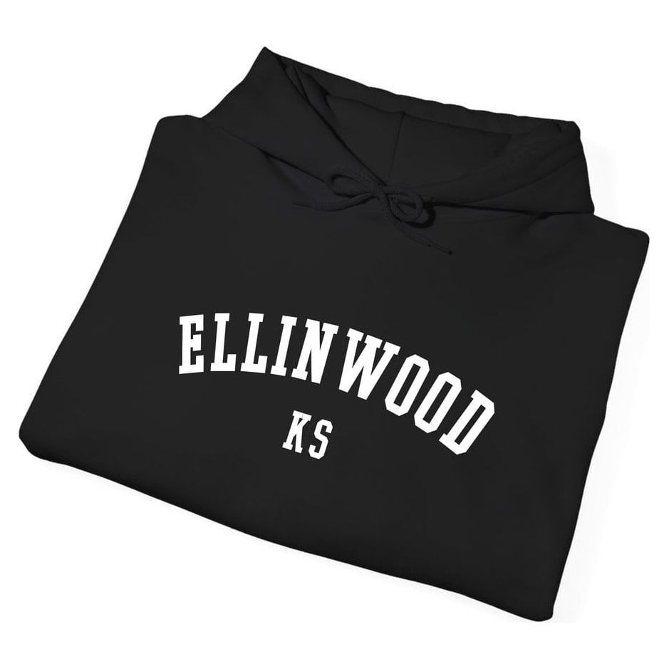 Ellinwood KANSAS ARCHED — Black — view 3