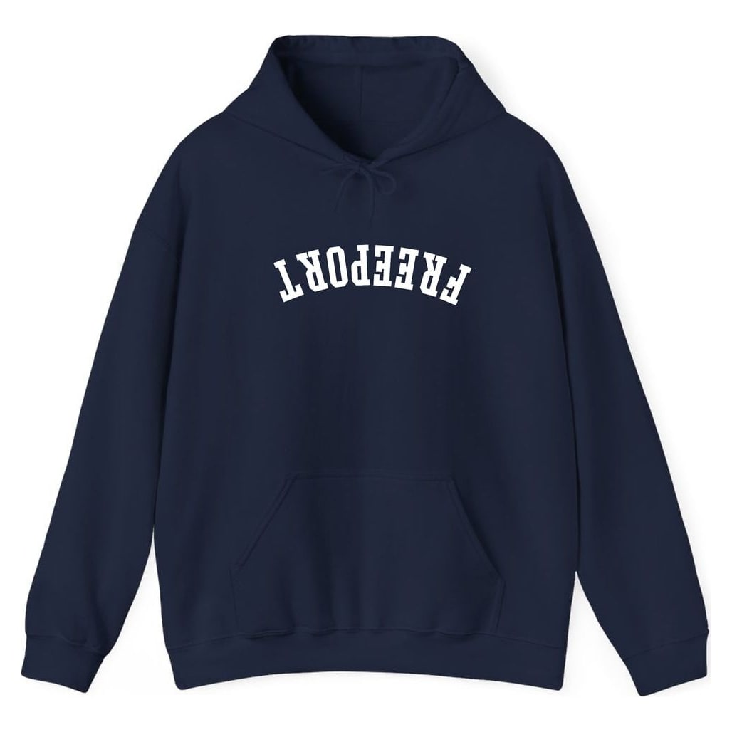 FREEPORT ARCHED - UPSIDE DOWN — Navy