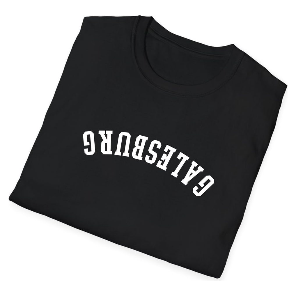 Galesburg ARCHED - UPSIDE DOWN — Black — view 4