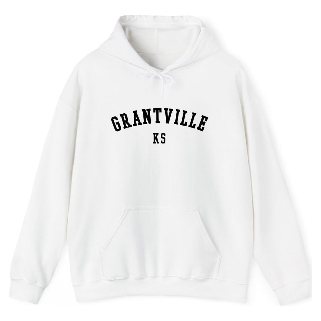 GRANTVILLE KANSAS ARCHED — White