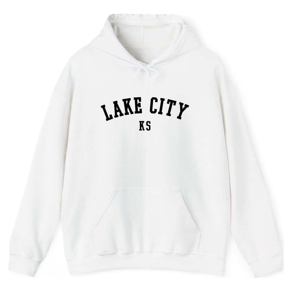 LAKE CITY KANSAS ARCHED — White