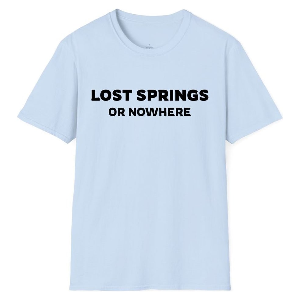 LOST SPRINGS OR NOWHERE — Light Blue