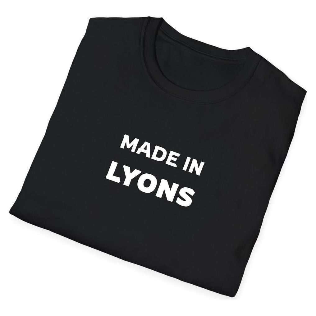 MADE IN Lyons — Black — view 4
