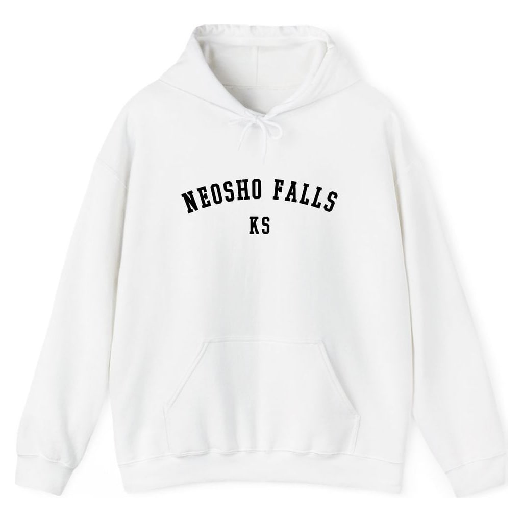 NEOSHO FALLS KANSAS ARCHED — White