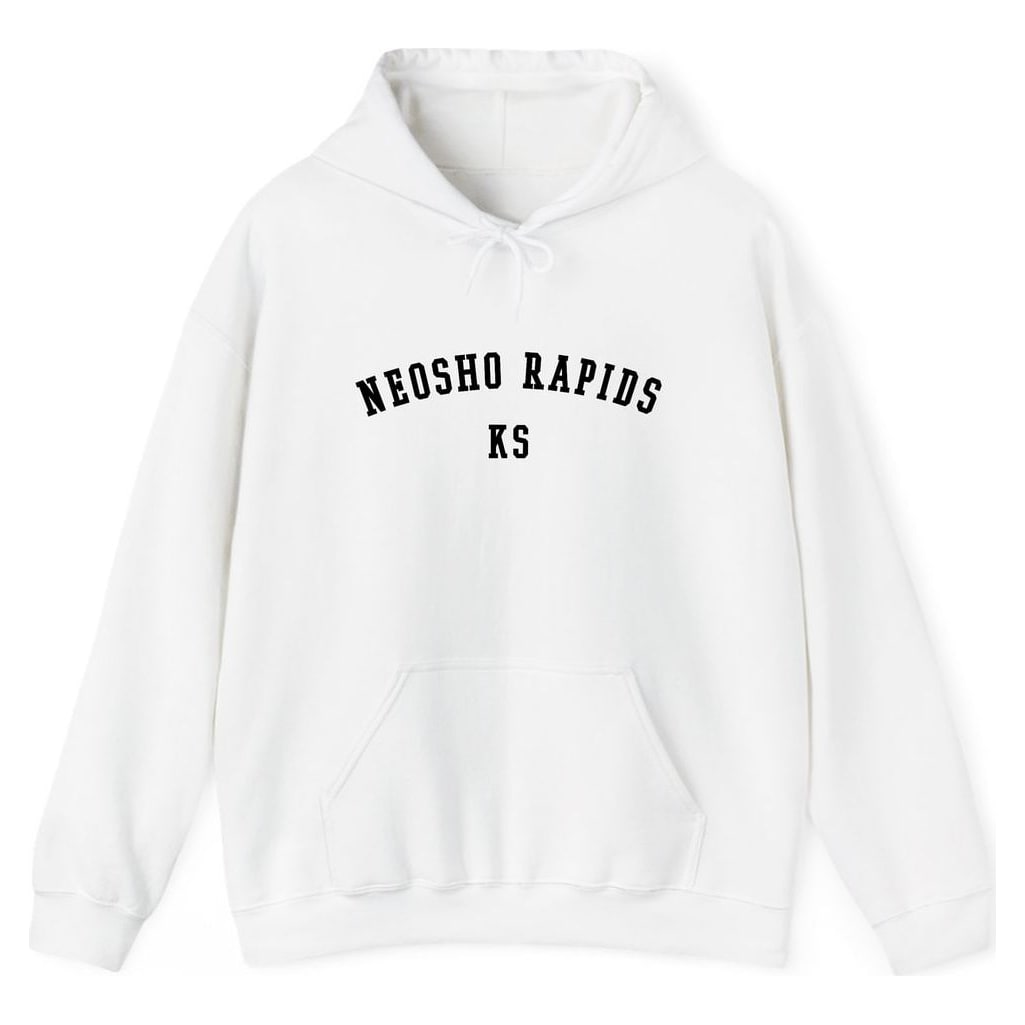 NEOSHO RAPIDS KANSAS ARCHED — White