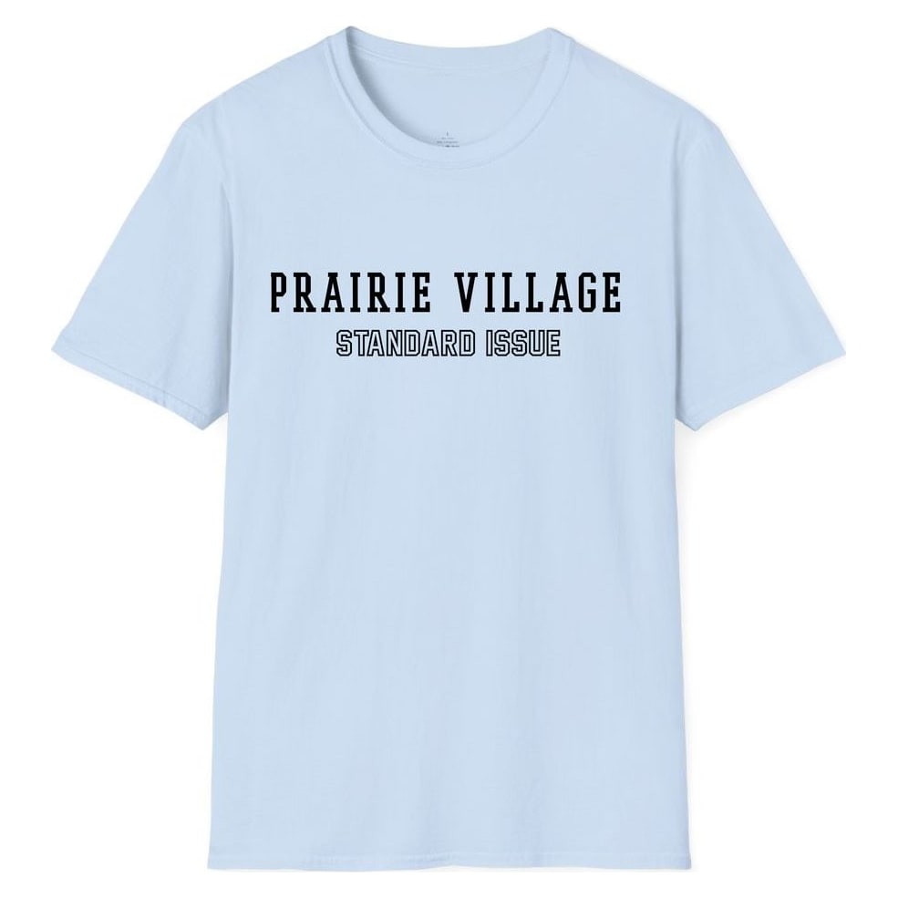 PRAIRIE VILLAGE STANDARD ISSUE — Light Blue