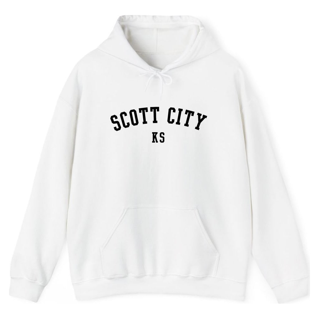 SCOTT CITY KANSAS ARCHED — White