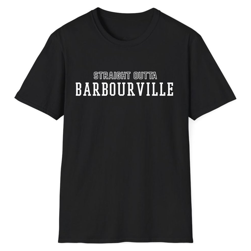 STRAIGHT OUTTA Barbourville — Unisex Softstyle T-Shirt