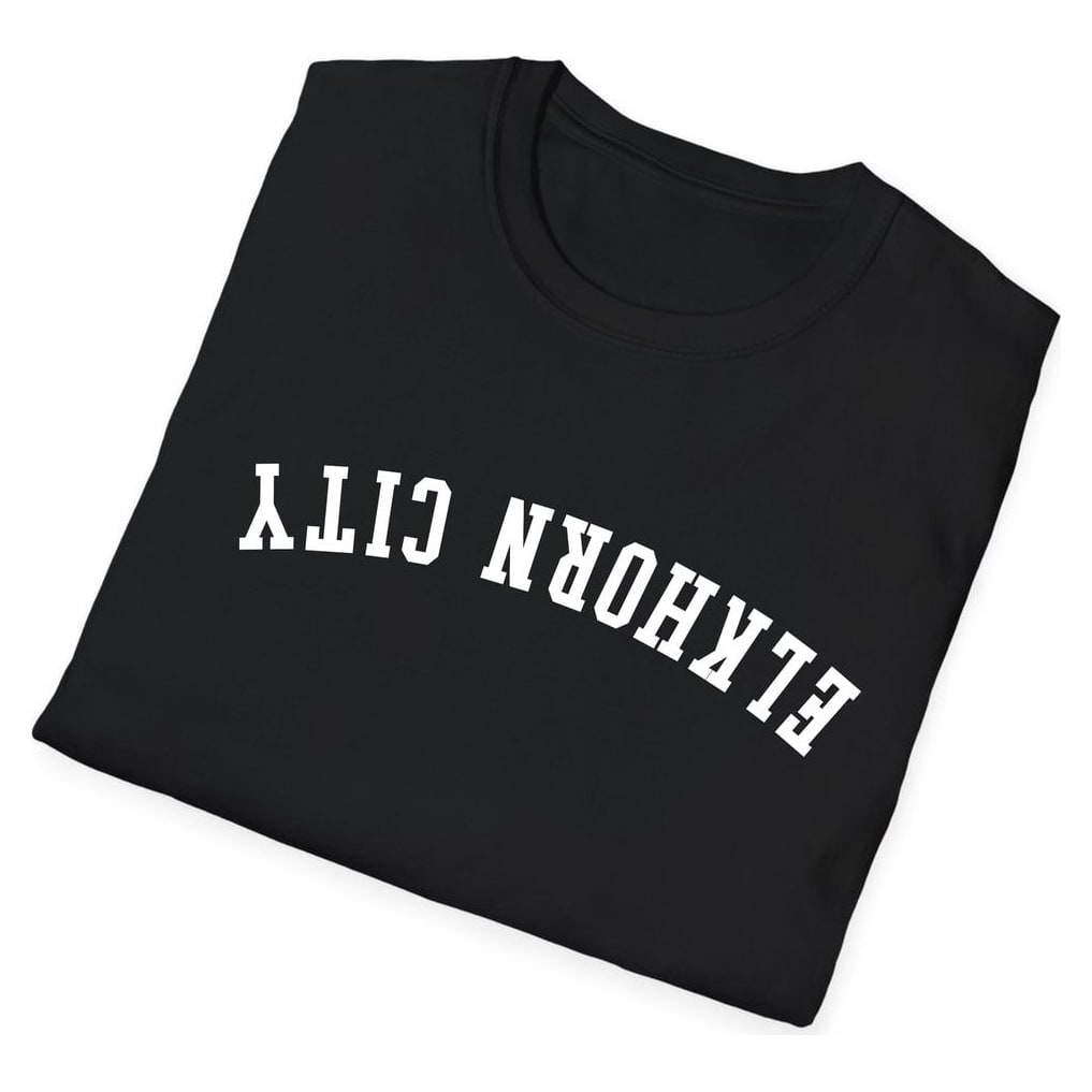 Elkhorn City ARCHED - UPSIDE DOWN — Black — view 4