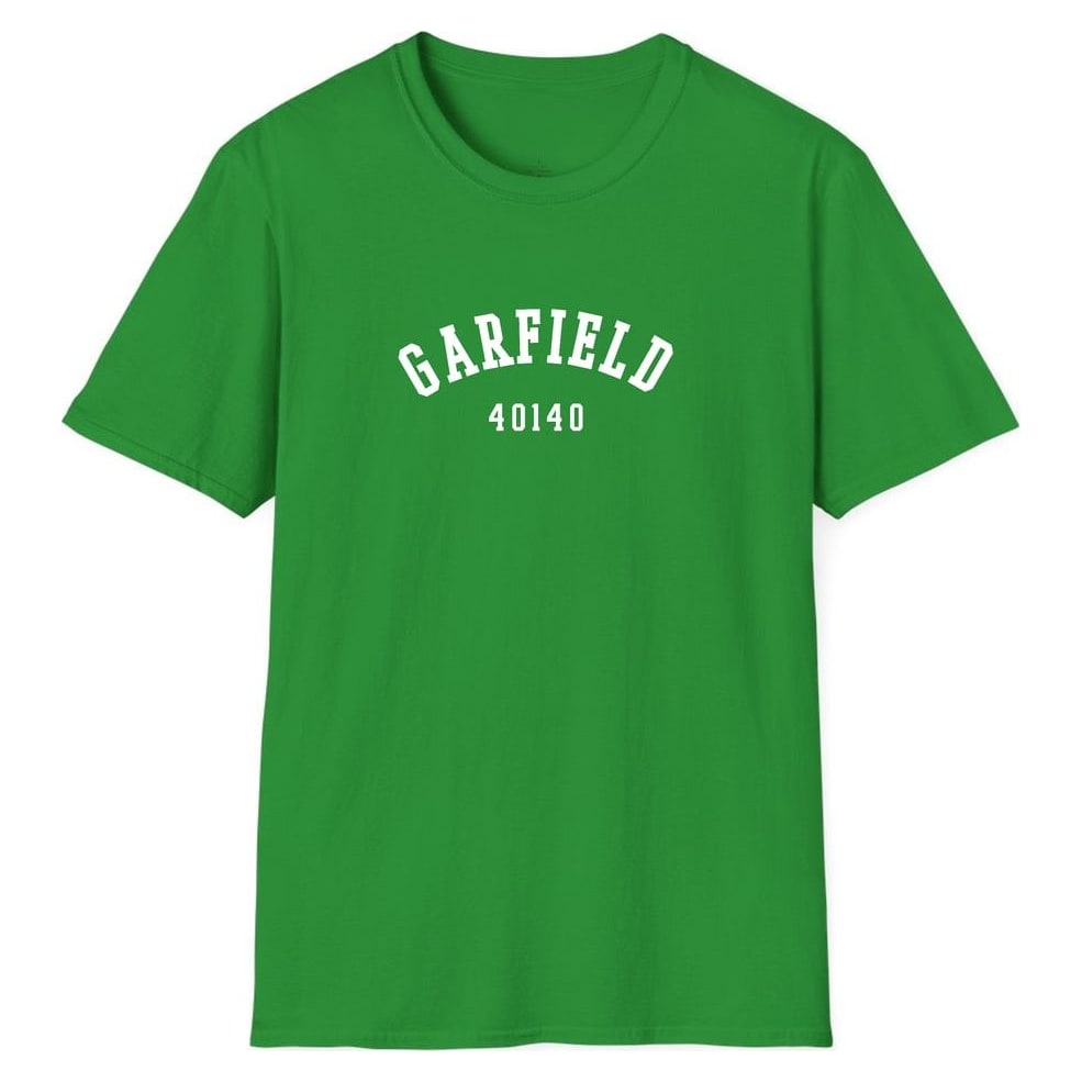 GARFIELD 40140 ARCHED — Irish Green