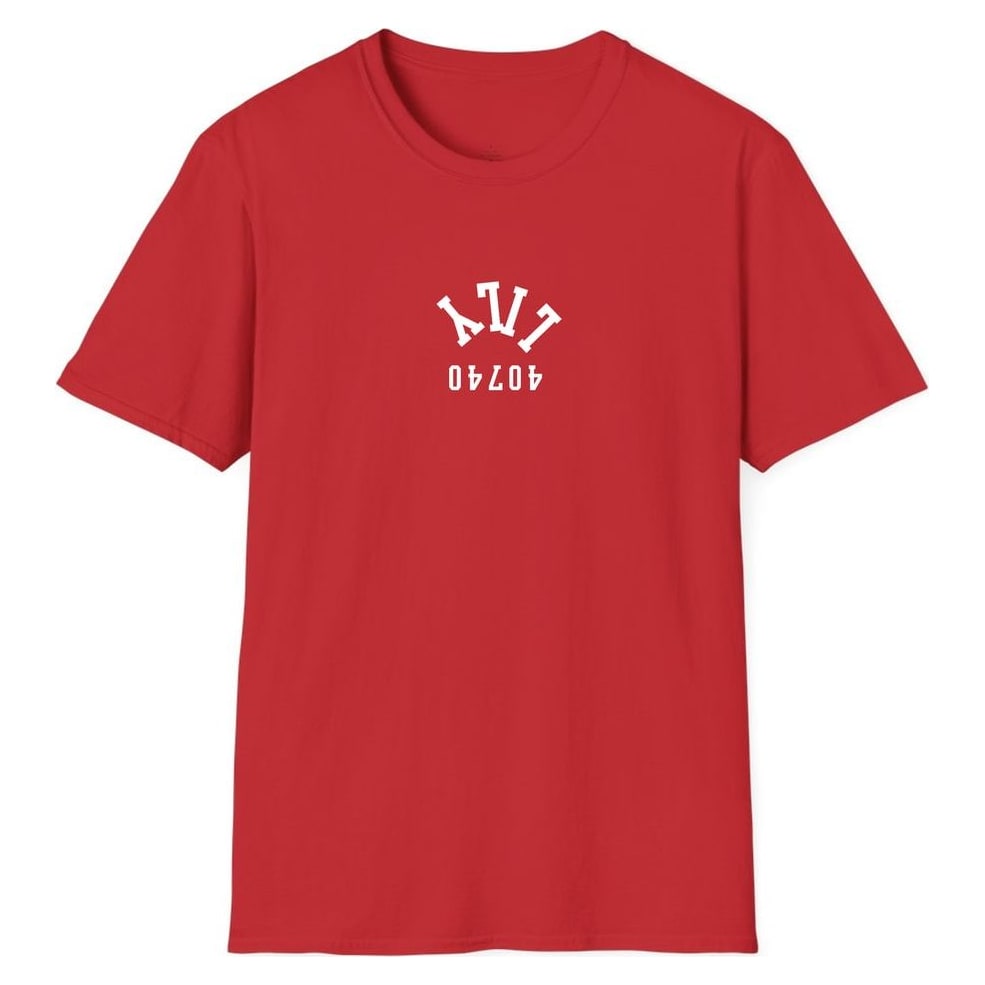 LILY 40740 ARCHED - UPSIDE DOWN — Red