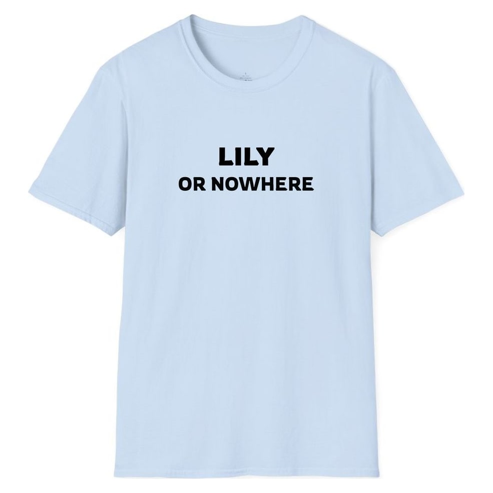 LILY OR NOWHERE — Light Blue