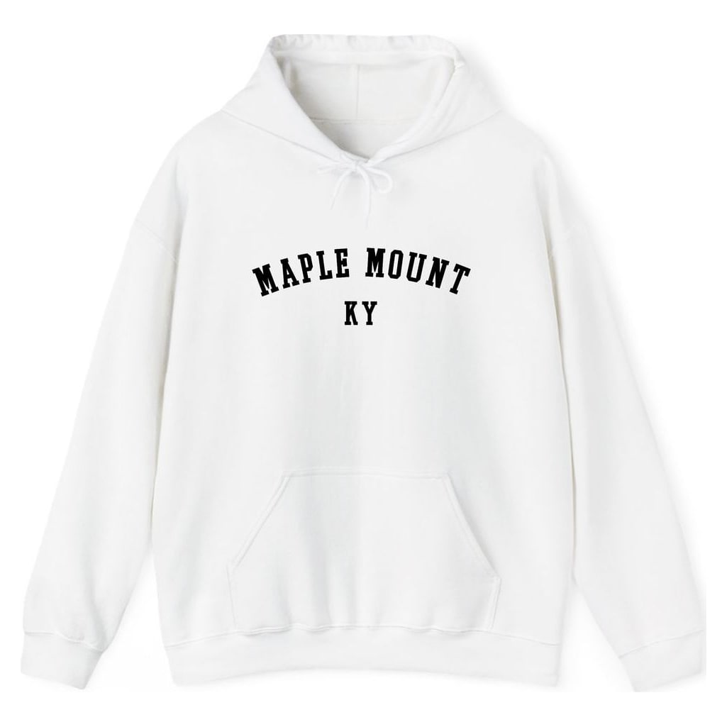 MAPLE MOUNT KENTUCKY ARCHED — White