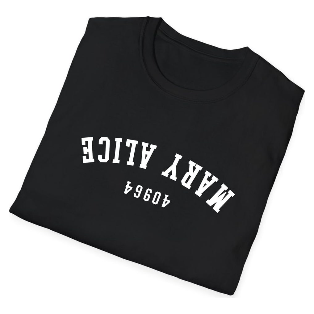Mary Alice 40964 ARCHED - UPSIDE DOWN — Black — view 4