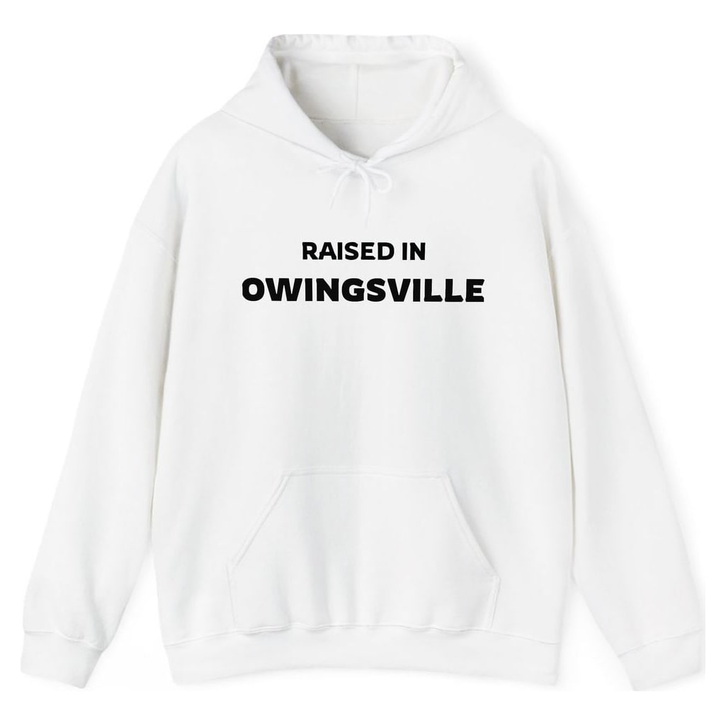 RAISED IN OWINGSVILLE — White