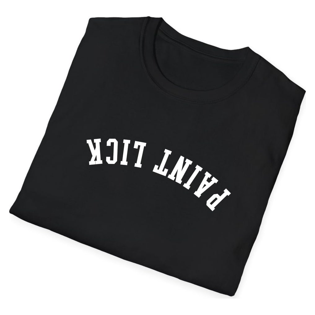 Paint Lick ARCHED - UPSIDE DOWN — Black — view 4