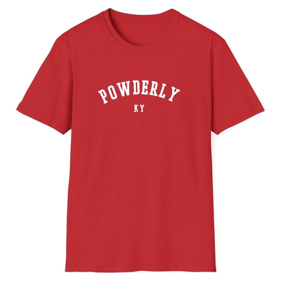 POWDERLY KENTUCKY ARCHED — Red