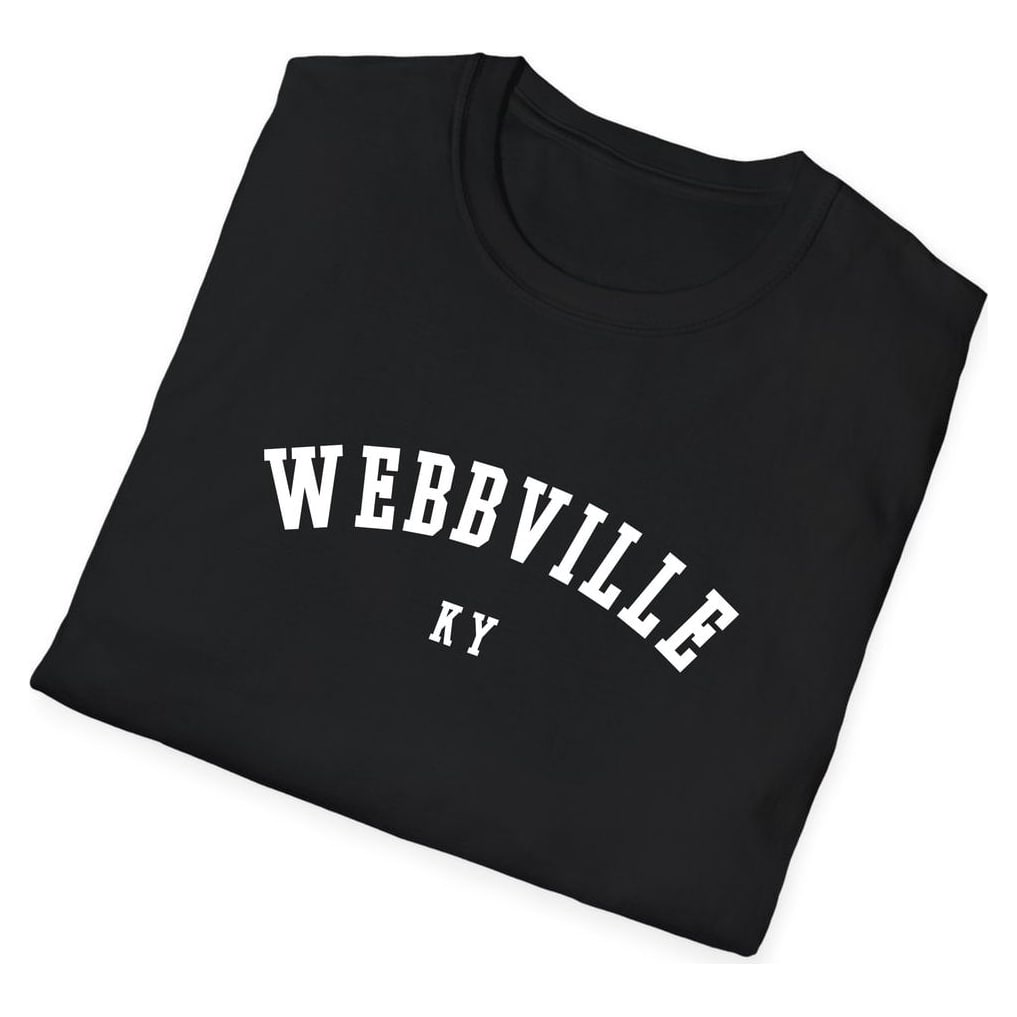 Webbville KENTUCKY ARCHED — Black — view 4